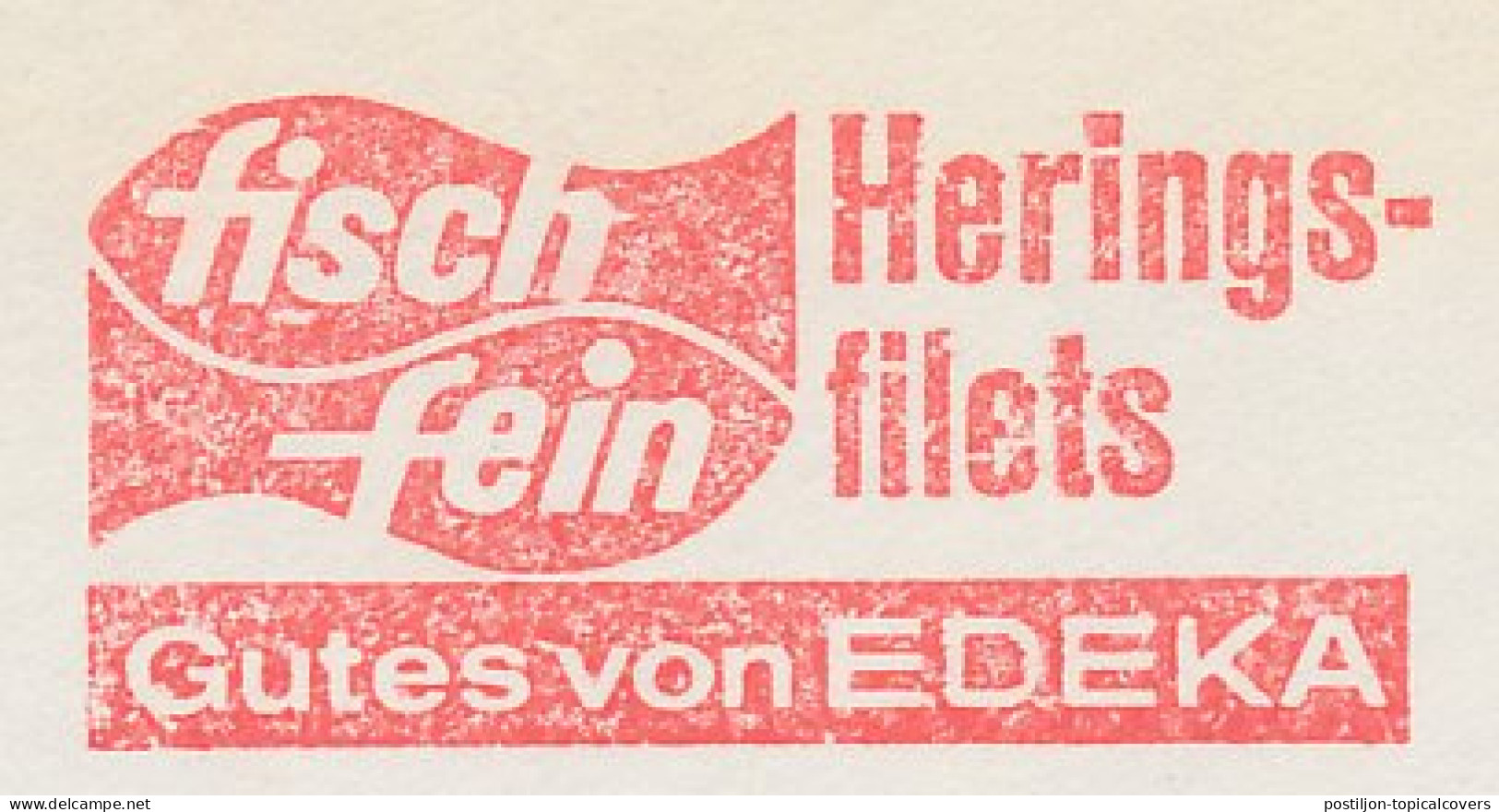 Meter Cut Germany 1971 Herring Fillet - Poissons