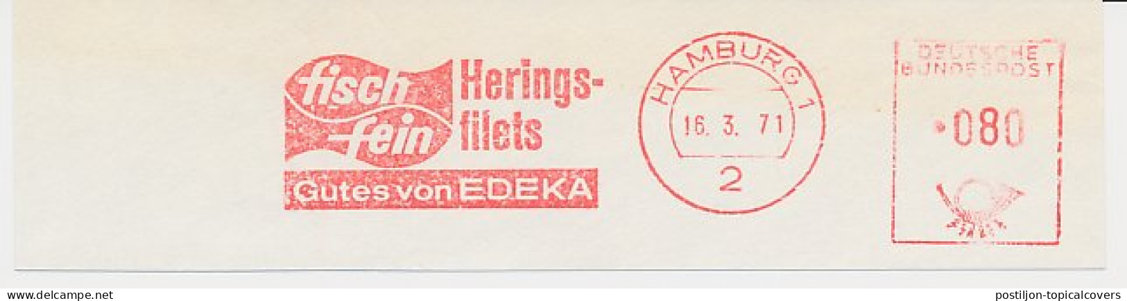 Meter Cut Germany 1971 Herring Fillet - Fishes