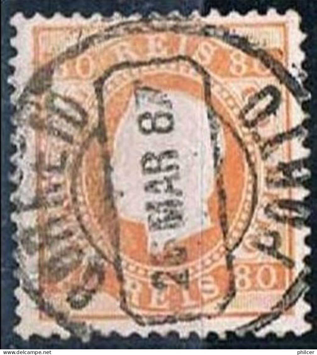 Portugal, 1870/6, # 42 Dent. 12 1/2, Used - Oblitérés