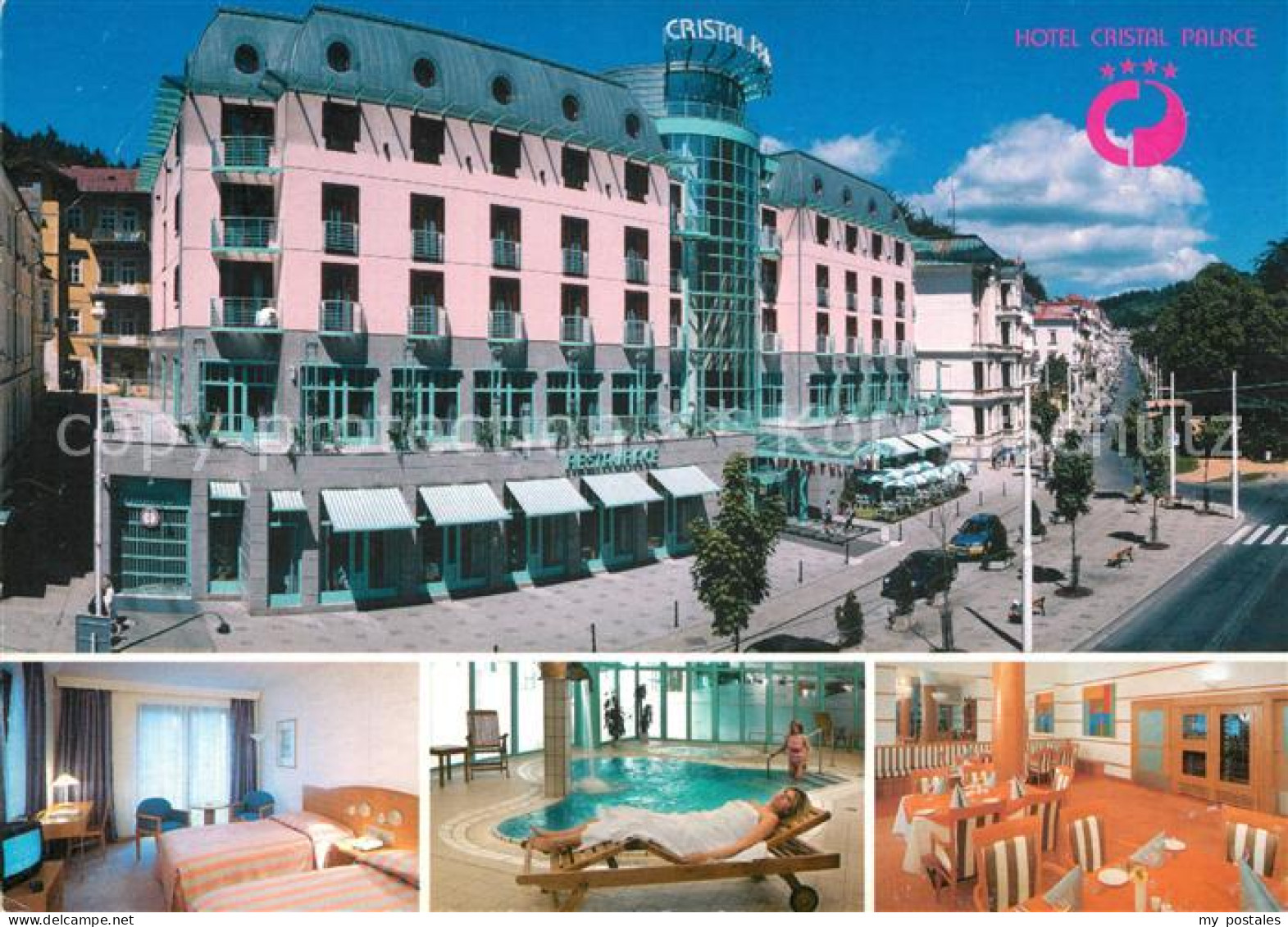73219786 Marianske Lazne Hotel Cristal Palace Fremdenzimmer Hallenbad Restaurant - Tchéquie