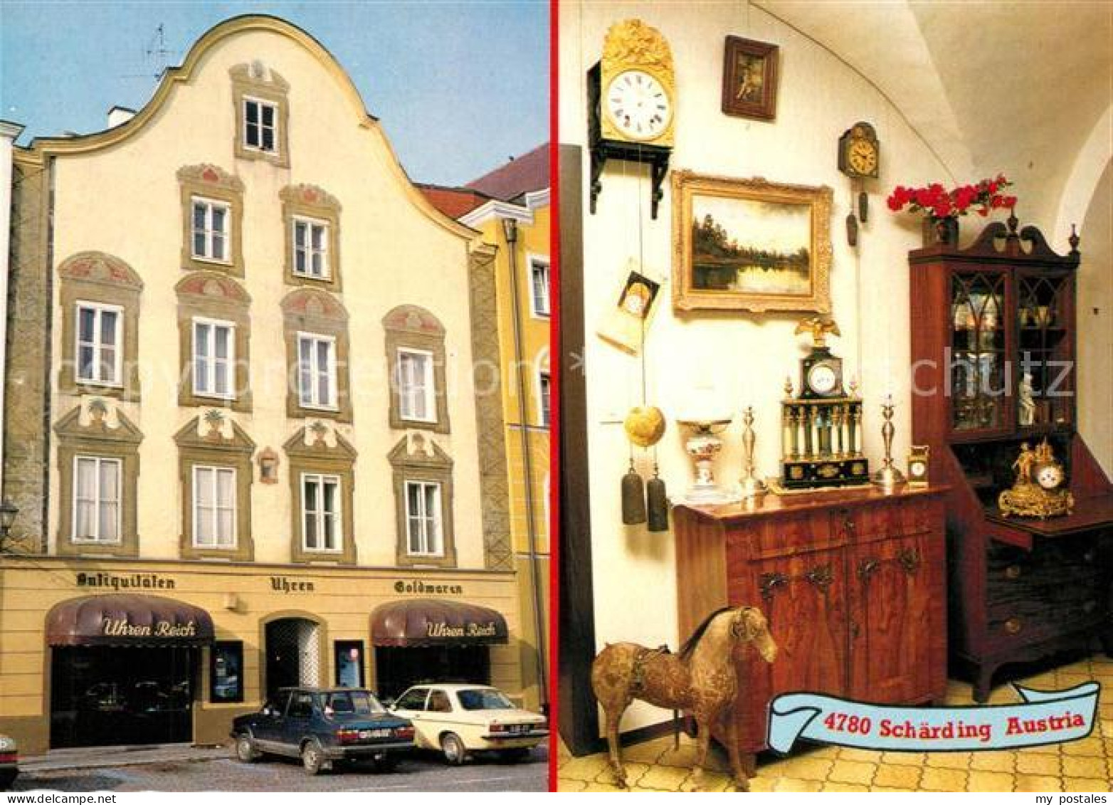 73219773 Schaerding Antiquitaetenstube Antikschmuck Uhren Reich Barockhaus Schae - Autres & Non Classés