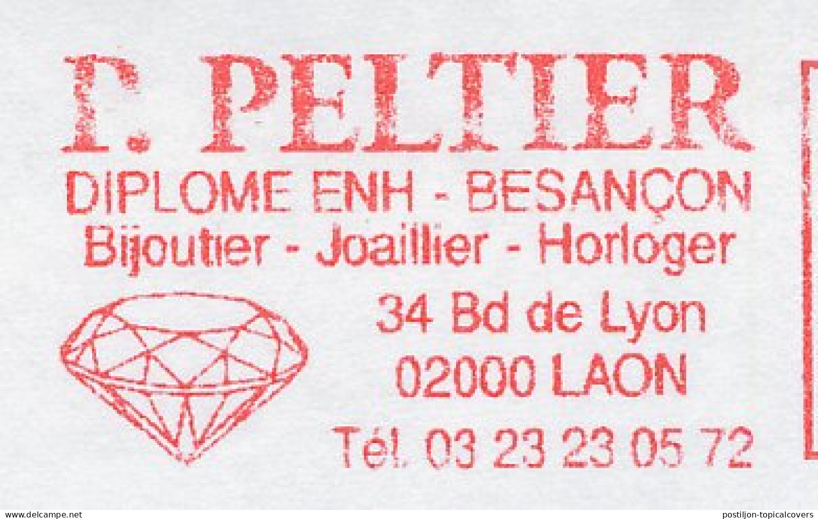Meter Cover France 2002 Diamond - Unclassified