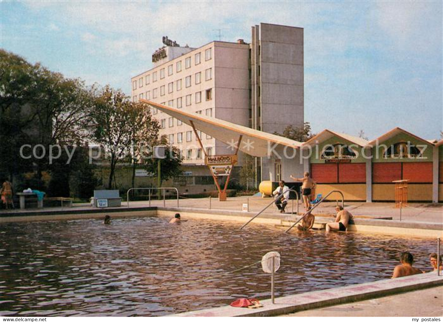 73219748 Hajdúszoboszló  Staedtisches Heilbad Und Hotel Delibab Schwimmbad Hajdú - Ungheria