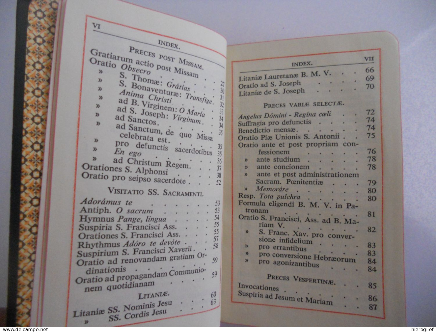 USUALE SACERDOTUM Continens Preces Benedictiones Ritus N- P. Isidorus Triennekens OFM / Haarlem Gottmer - Livres Anciens