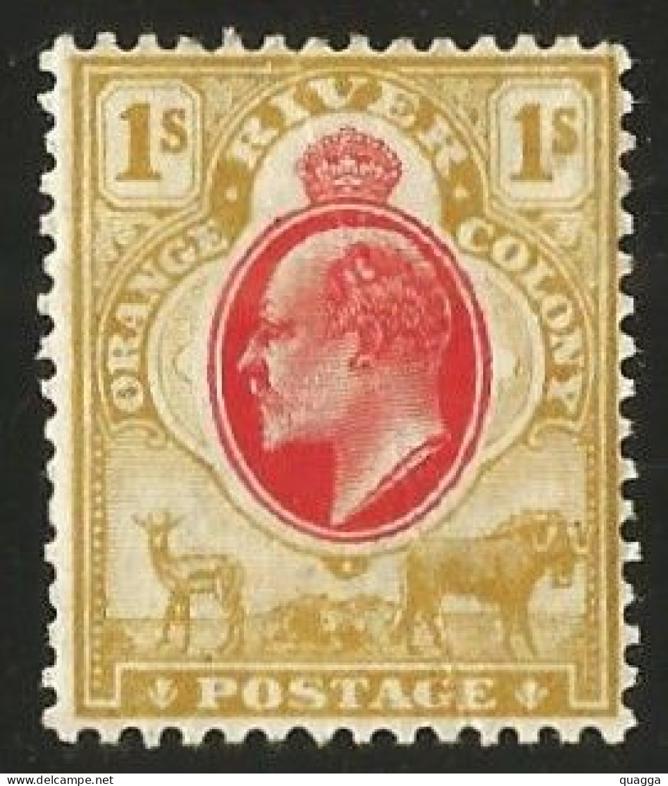 Orange Free State 1903. 1sh (wmk.CA). SACC 91*, SG 146*. - Stato Libero Dell'Orange (1868-1909)