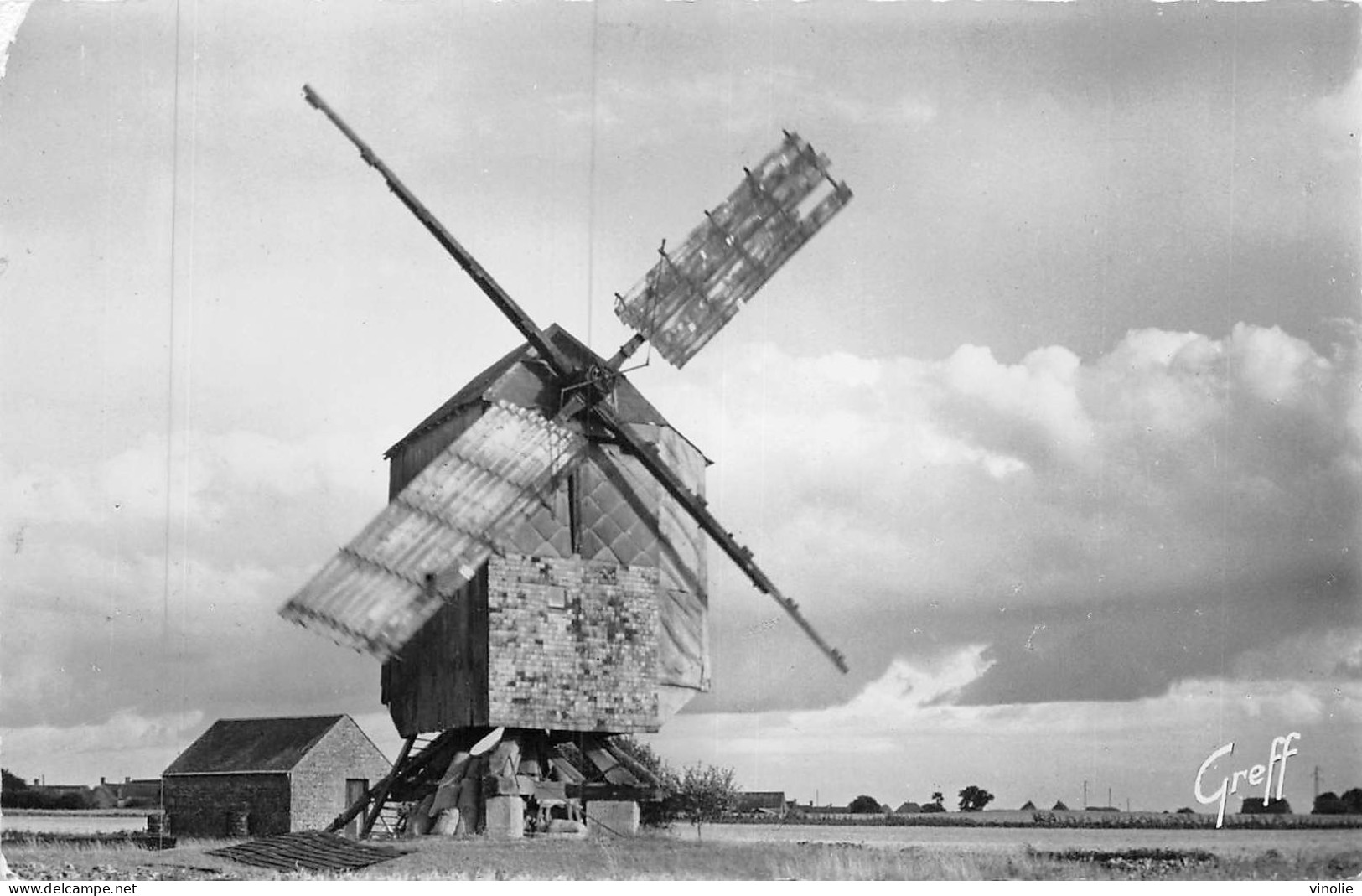 P-24-Mi-Is-1322 : MOULIN A VENT EN BEAUCE. EURE-ET-LOIR - Windmills