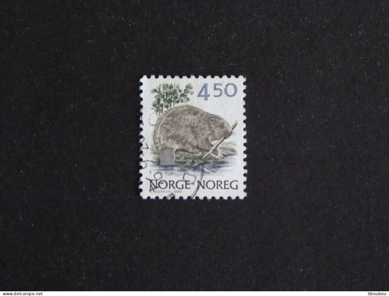 NORVEGE NORWAY NORGE NOREG YT 998 OBLITERE - CASTOR - Gebraucht