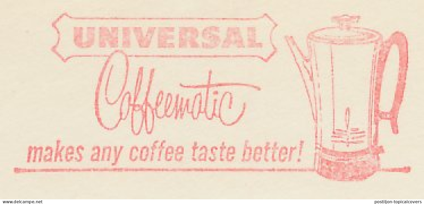 Meter Cut USA 1965 Coffee - Coffeematic - Other & Unclassified