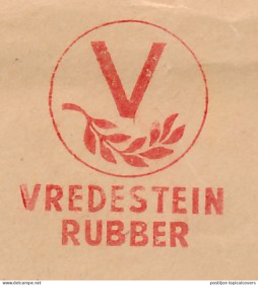 Meter Cover Netherlands 1957 Vredestein Rubber - Loosduinen - Unclassified