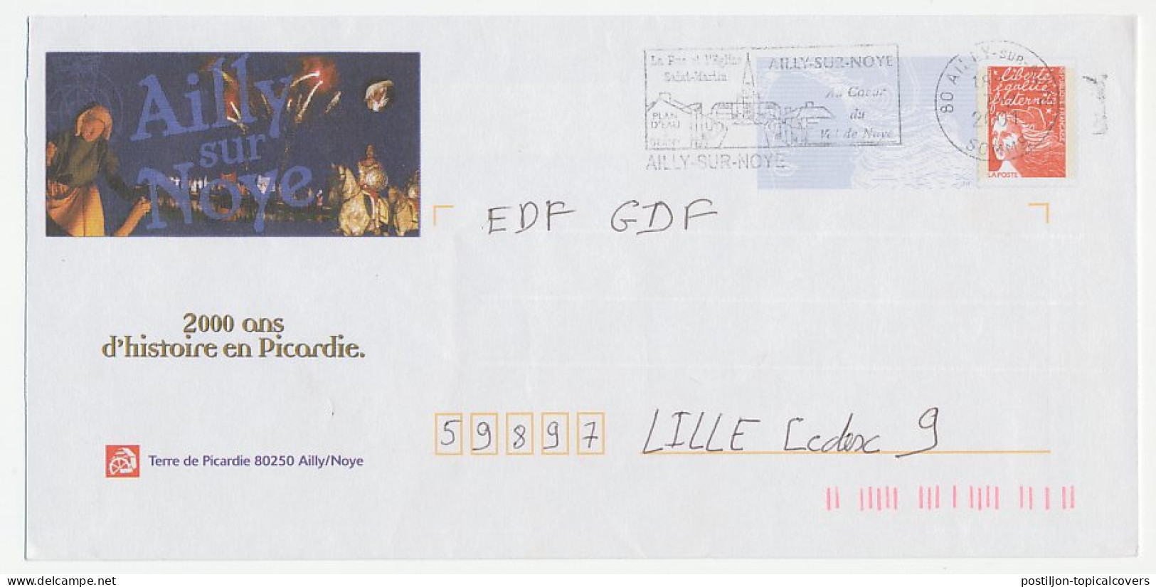 Postal Stationery / PAP France 2001 2000 Years History - Otros & Sin Clasificación