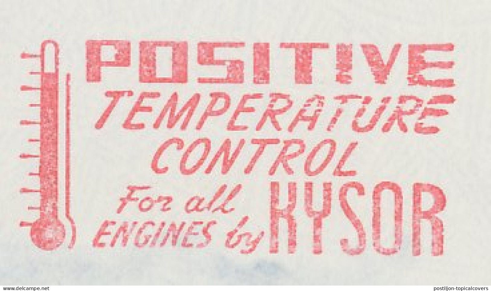 Meter Top Cut USA 1962 Thermometer - Temperature Control - Autres & Non Classés