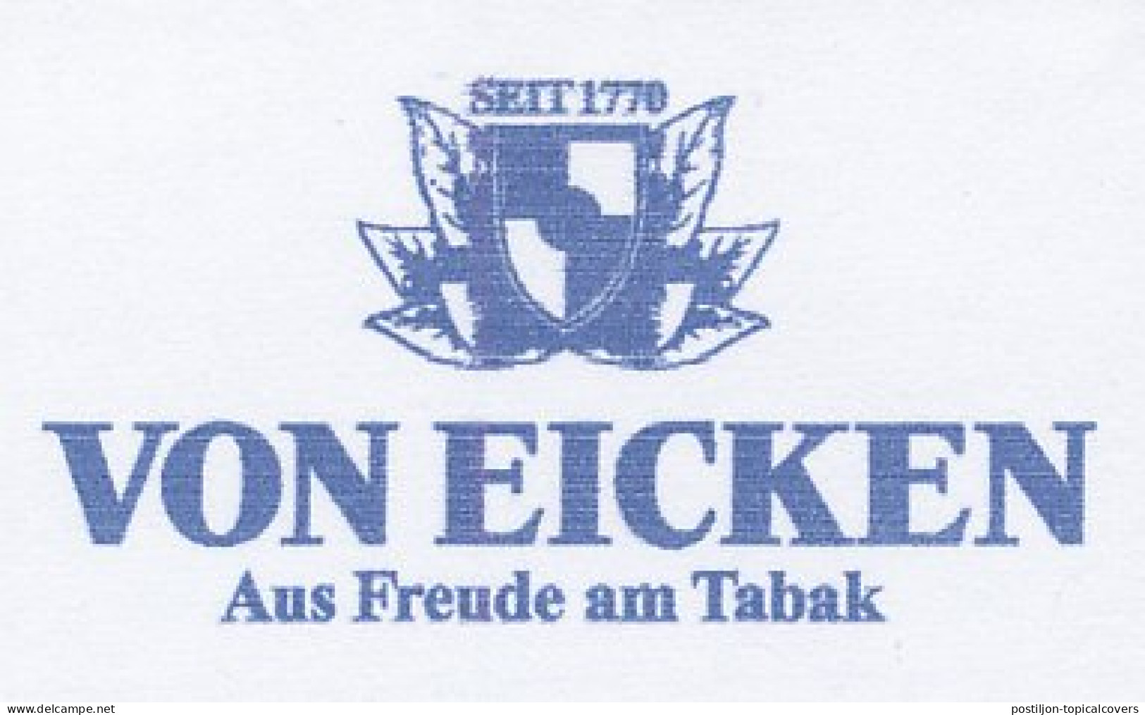 Meter Cut Germany 2008 Tobacco Leaf - Von Eicken - Tabac