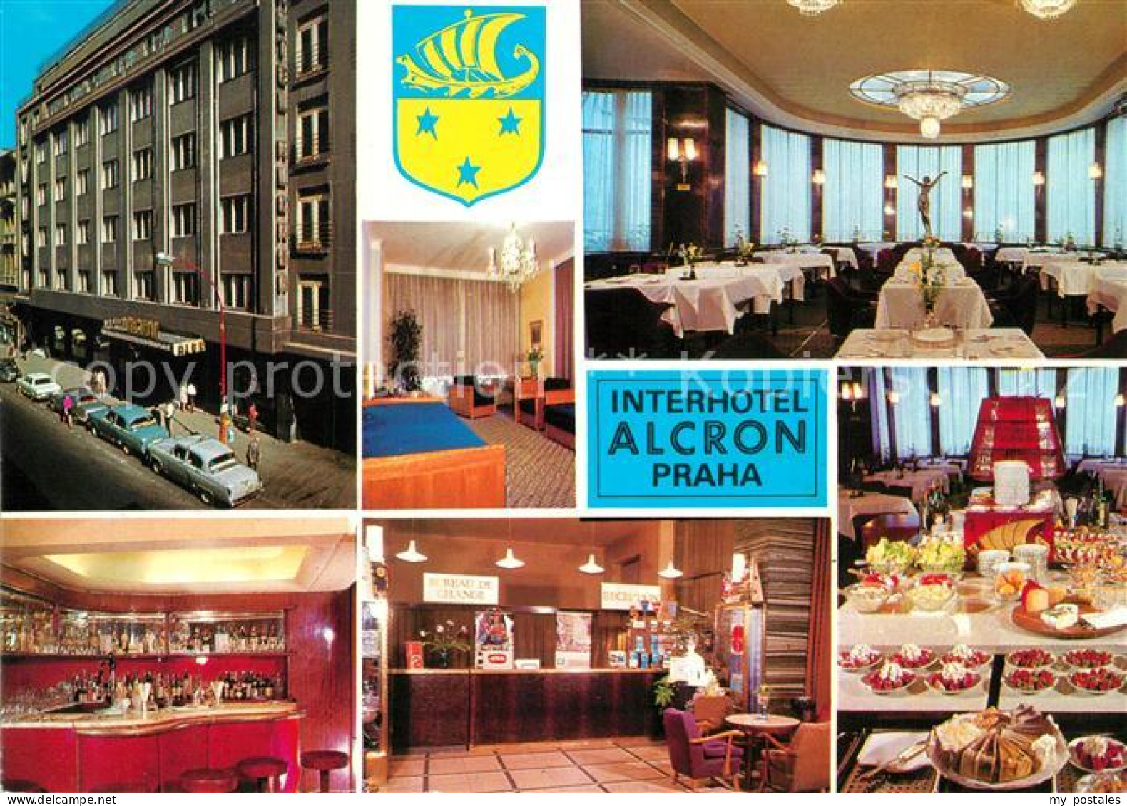 73219099 Praha Prahy Prague Interhotel Alcron Restaurant Buffet Bar Rezeption Pr - Czech Republic