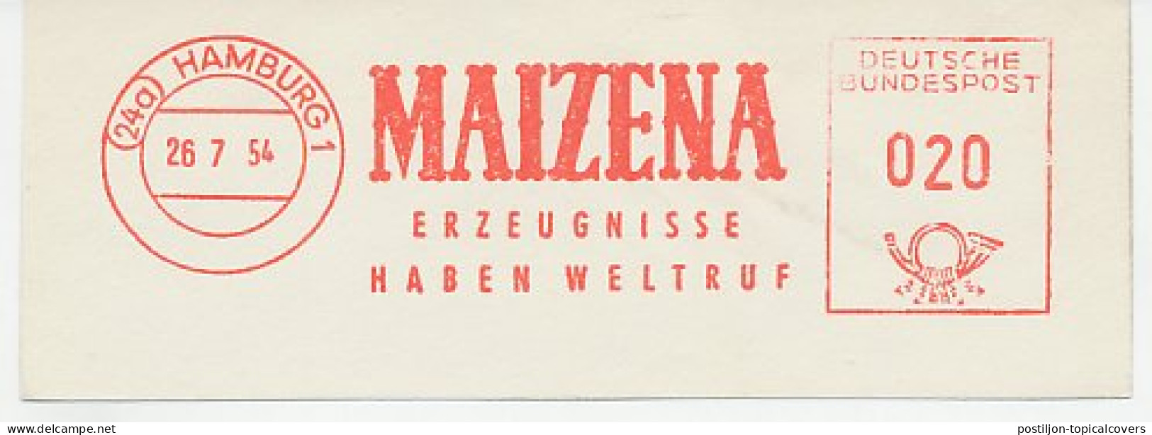 Meter Cut Germany 1954 Maizena - Corn Flour - Levensmiddelen