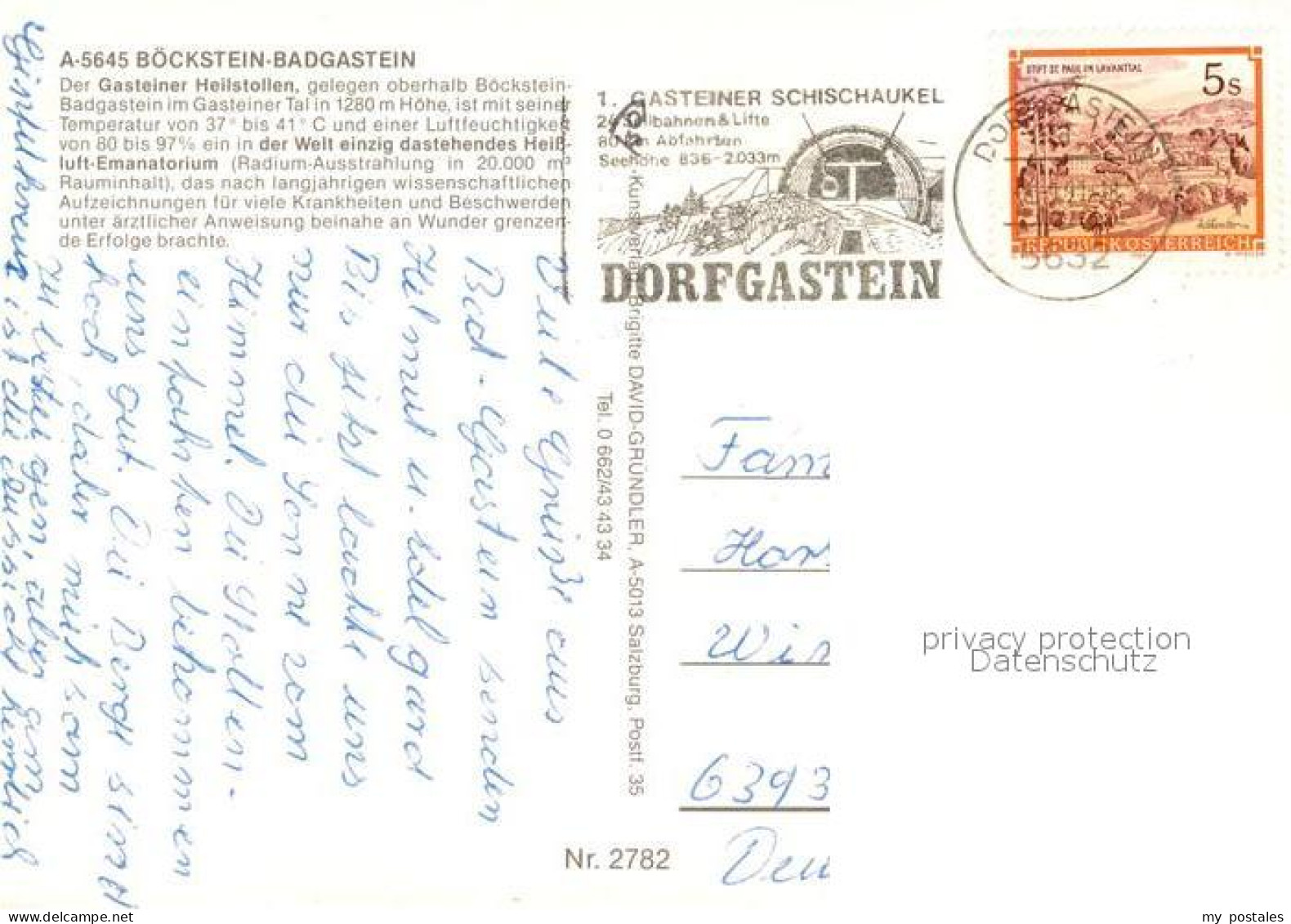 73219061 Boeckstein Gasteiner Heilstollen Boeckstein - Otros & Sin Clasificación