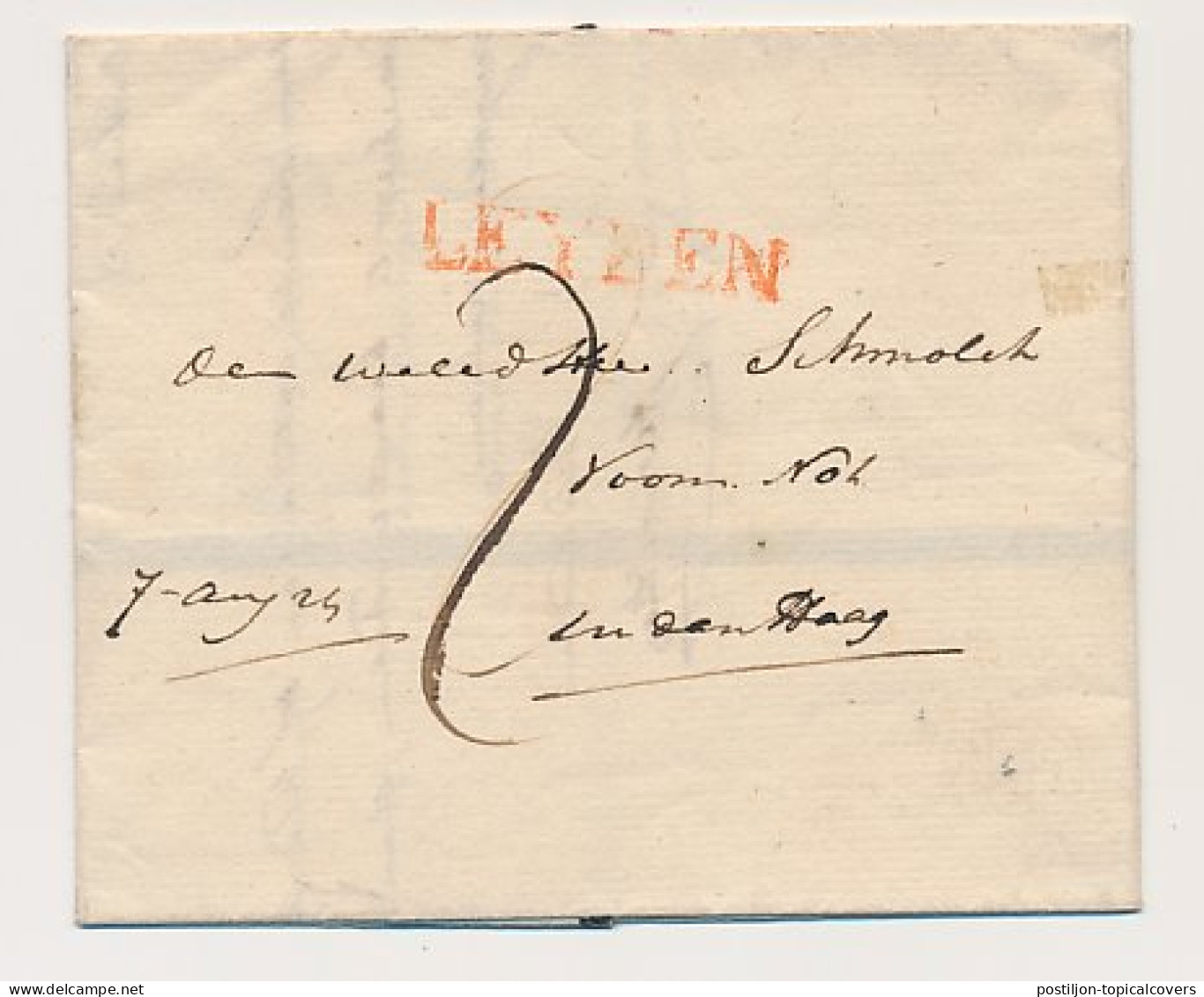 LEYDEN - S Gravenhage 1824 - ...-1852 Precursori