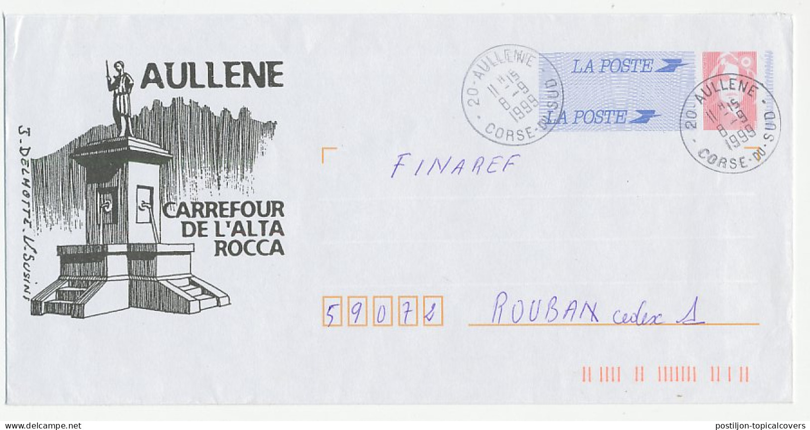 Postal Stationery / PAP France 1999 Water Source - Non Classés