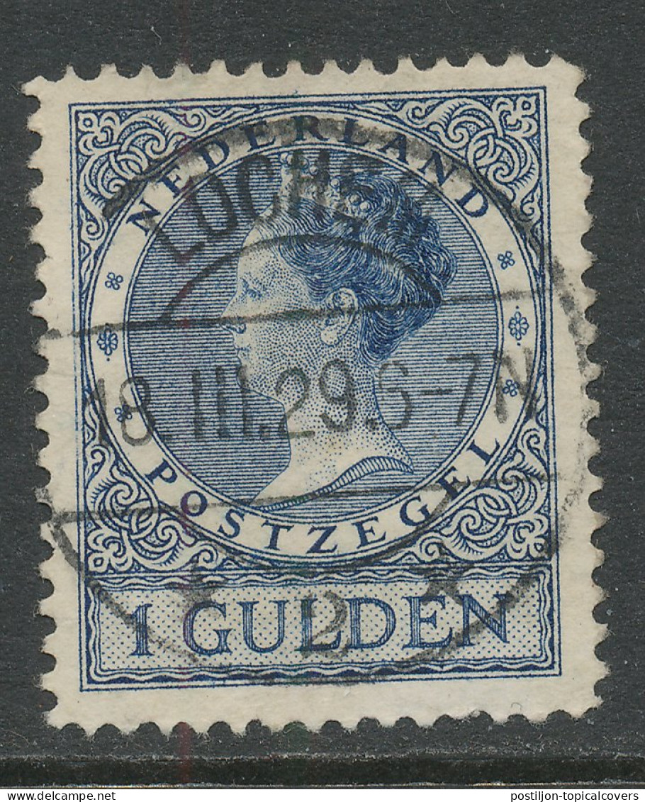 Em. 1926 Langebalkstempel Lochem 2 1929 - Poststempels/ Marcofilie