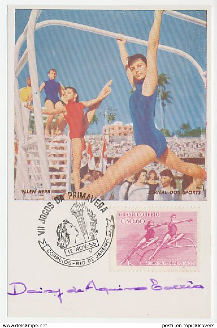 Maximum Card Brazil 1955 Spring Games  - Otros & Sin Clasificación