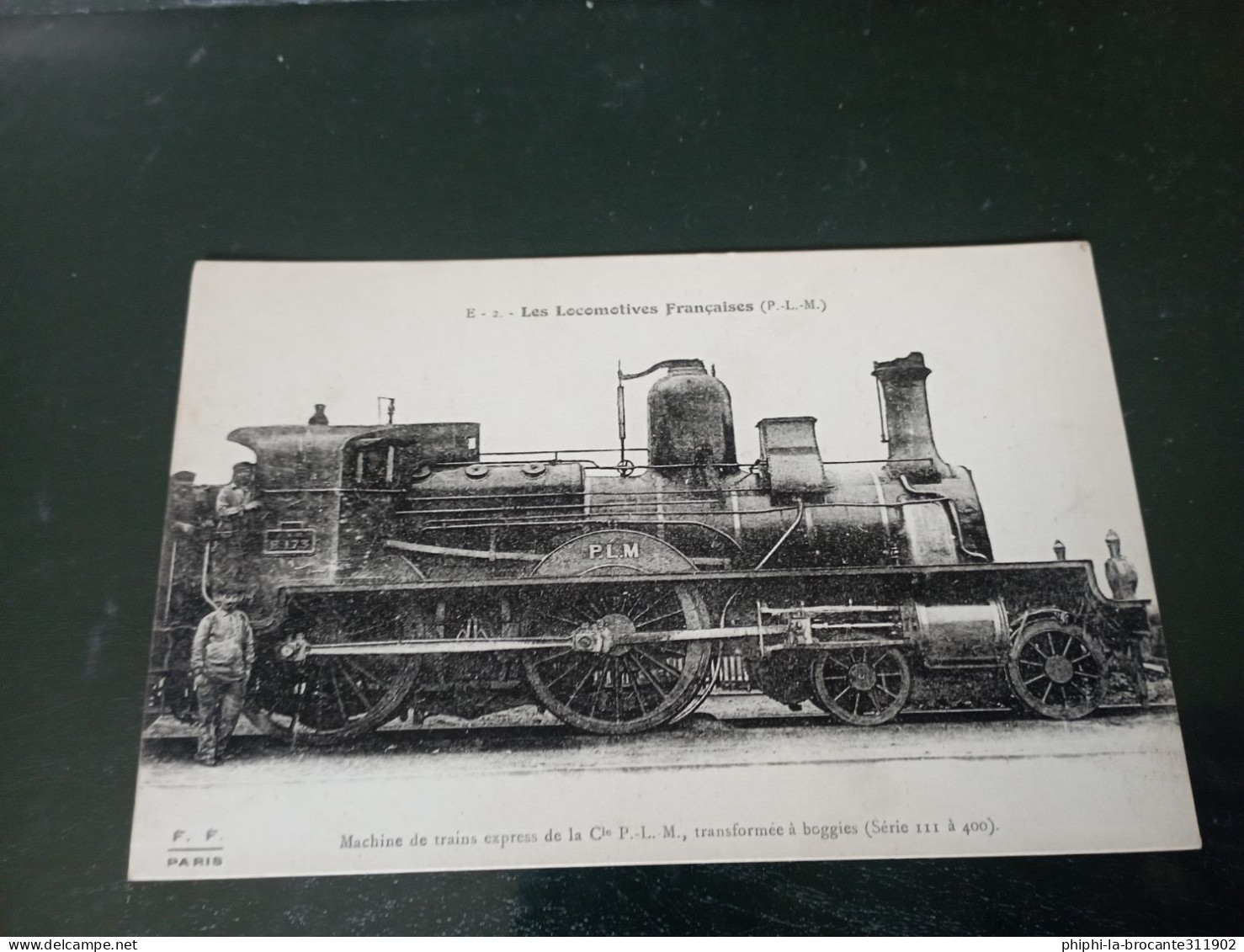 B1/276- MACHINE DE TRAIN EXPRESS (P.L.M.) - Trains