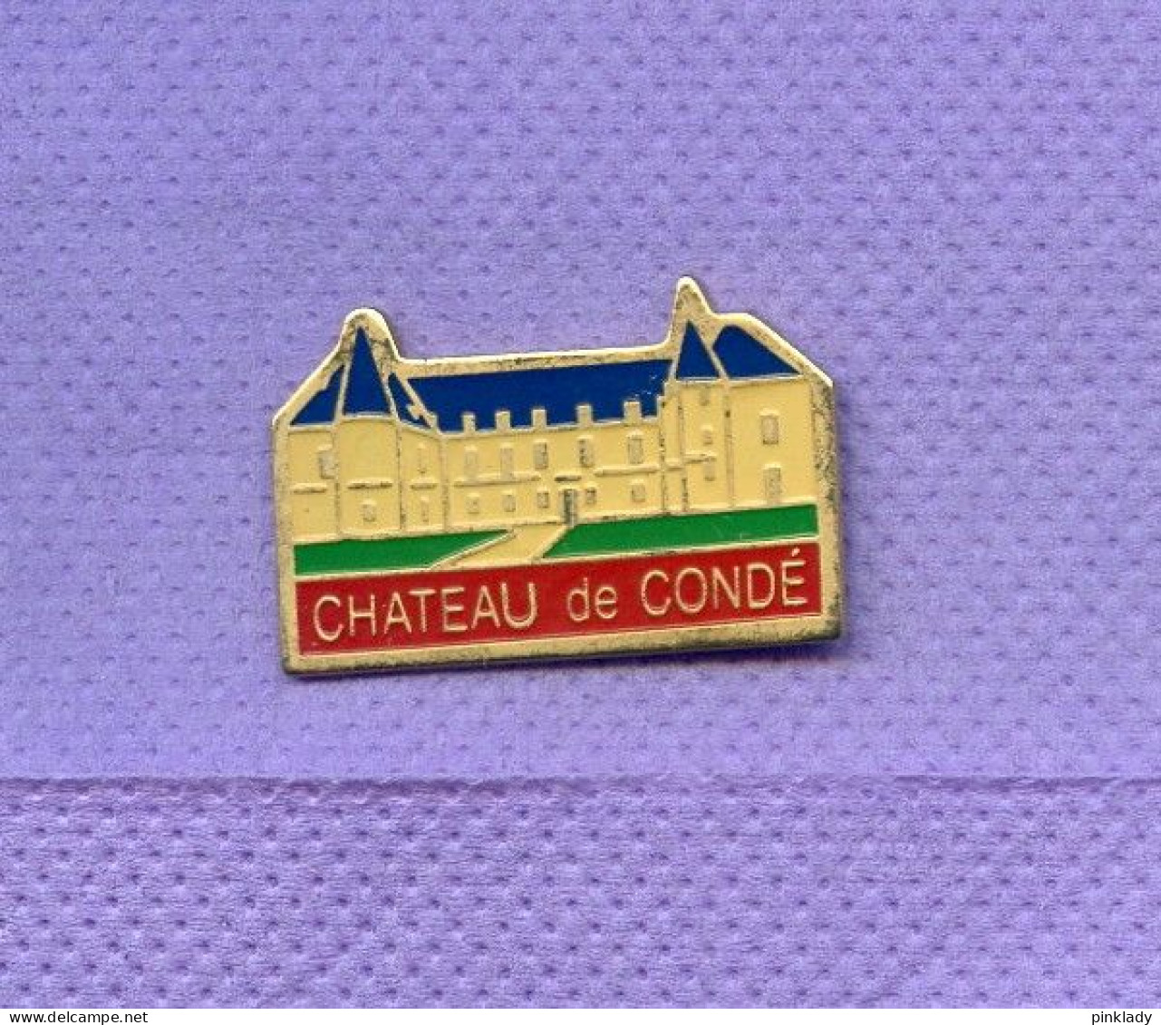 Rare Pins Chateau De Conde Aisne H256 - Cities