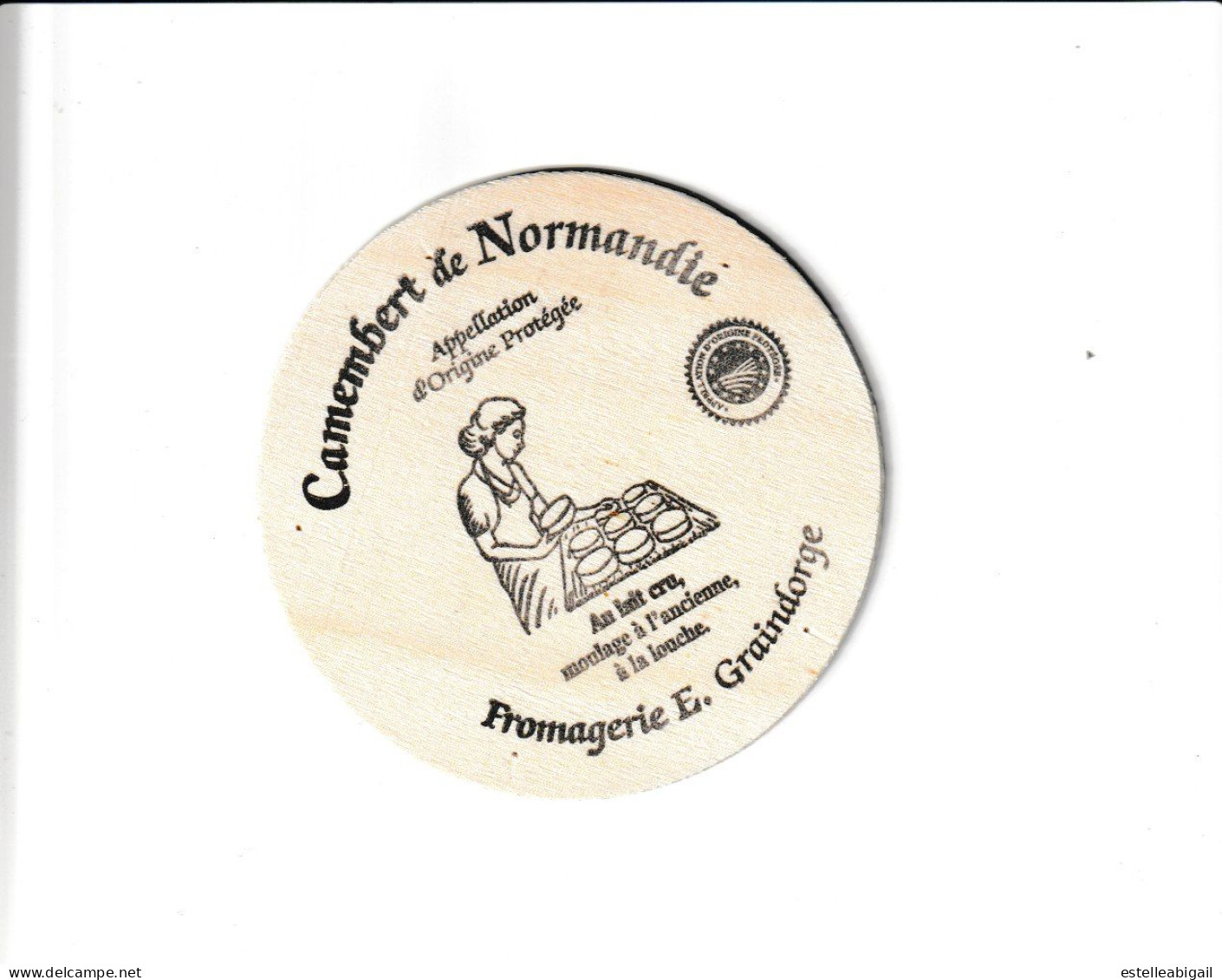 Etiquette Camembert Graindorge - Fromage