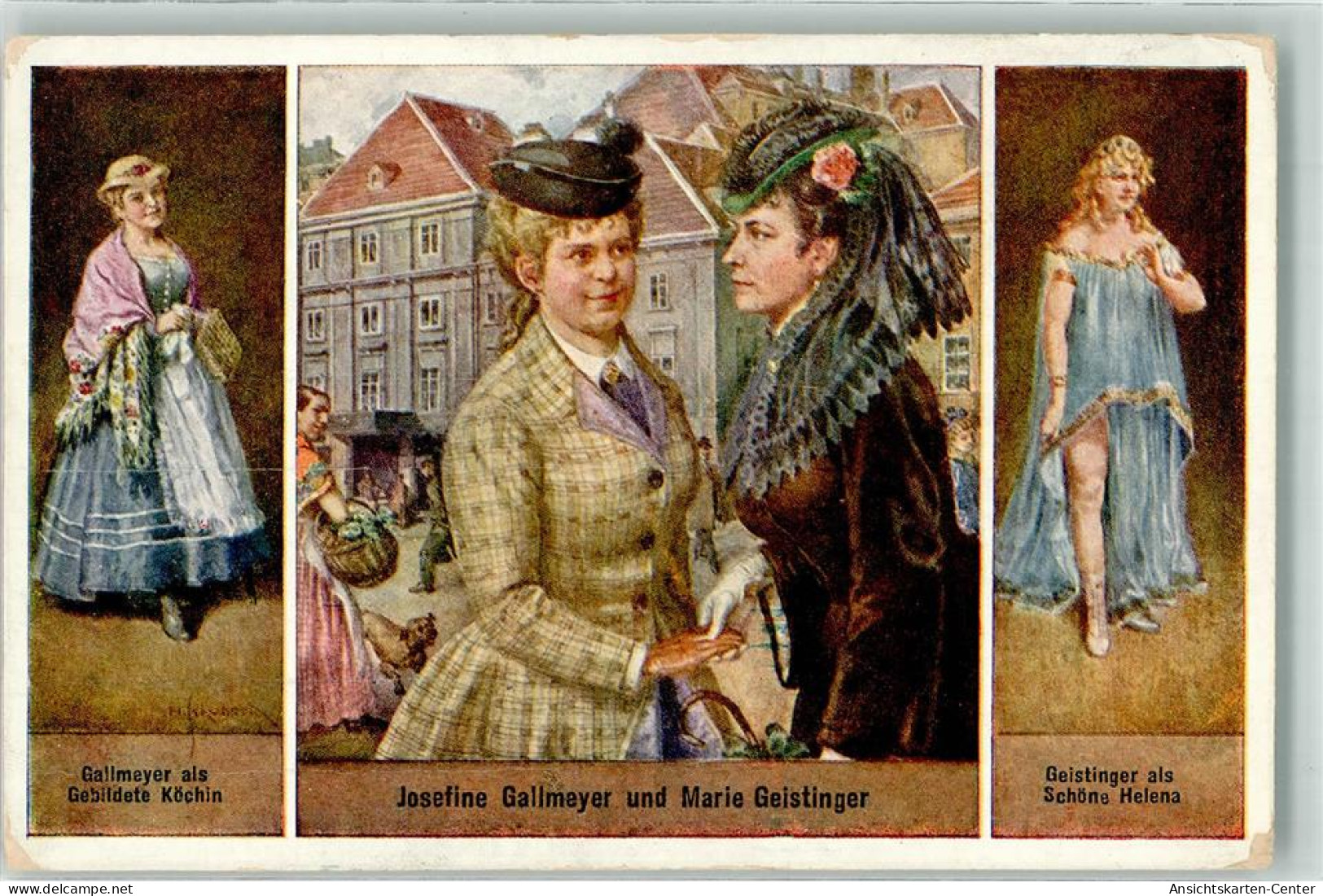 39741707 - Gallmeyer Josefine Und Geistinger Marie - Théâtre