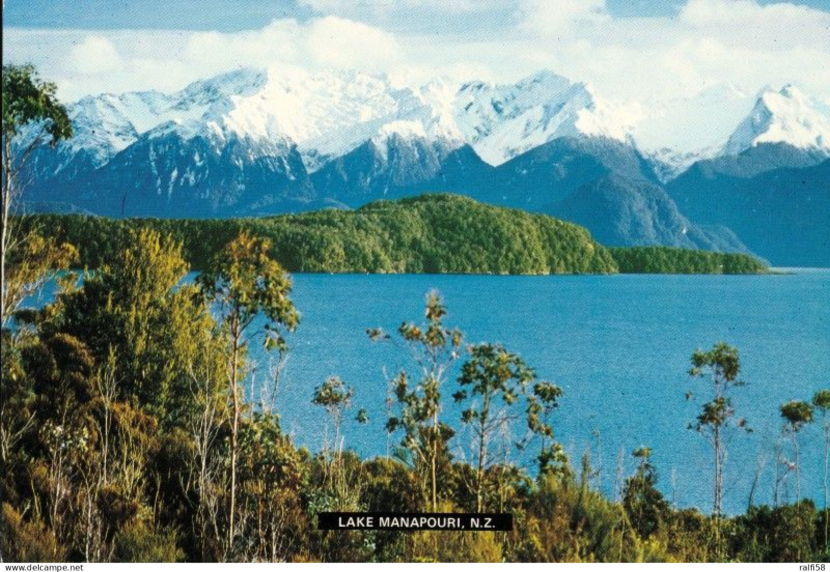 1 AK Neuseeland / New Zealand * Lake Manapouri - Er Ist Teil Des Fiordland National Parks Und UNESCO Weltnaturerbe * - Nouvelle-Zélande