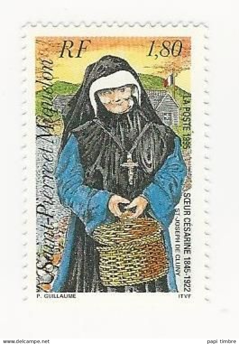 SPM-1995-Soeur Césarine - N° 620 ** - Unused Stamps