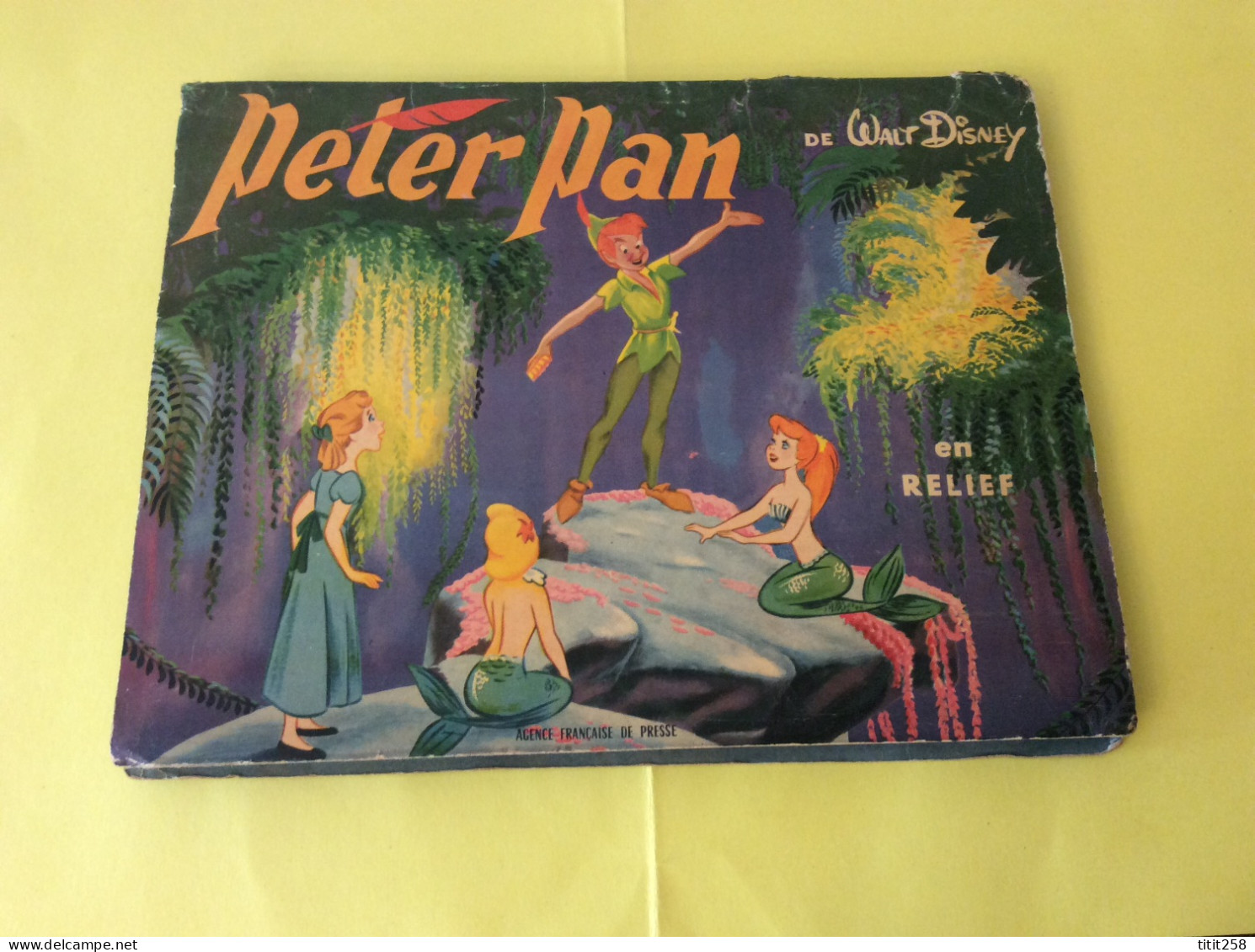 Pas Courant ! Enfantina . BD POP UP A Systémes / PETER PAN / WENDY /  / WALT DISNEY PRODUCTIONS 1955 - Disney