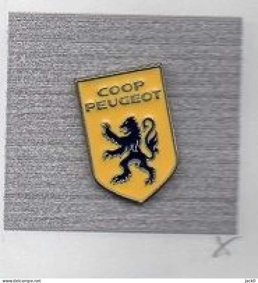 Pin' S  Automobiles  PEUGEOT, COOP  PEUGEOT - Peugeot