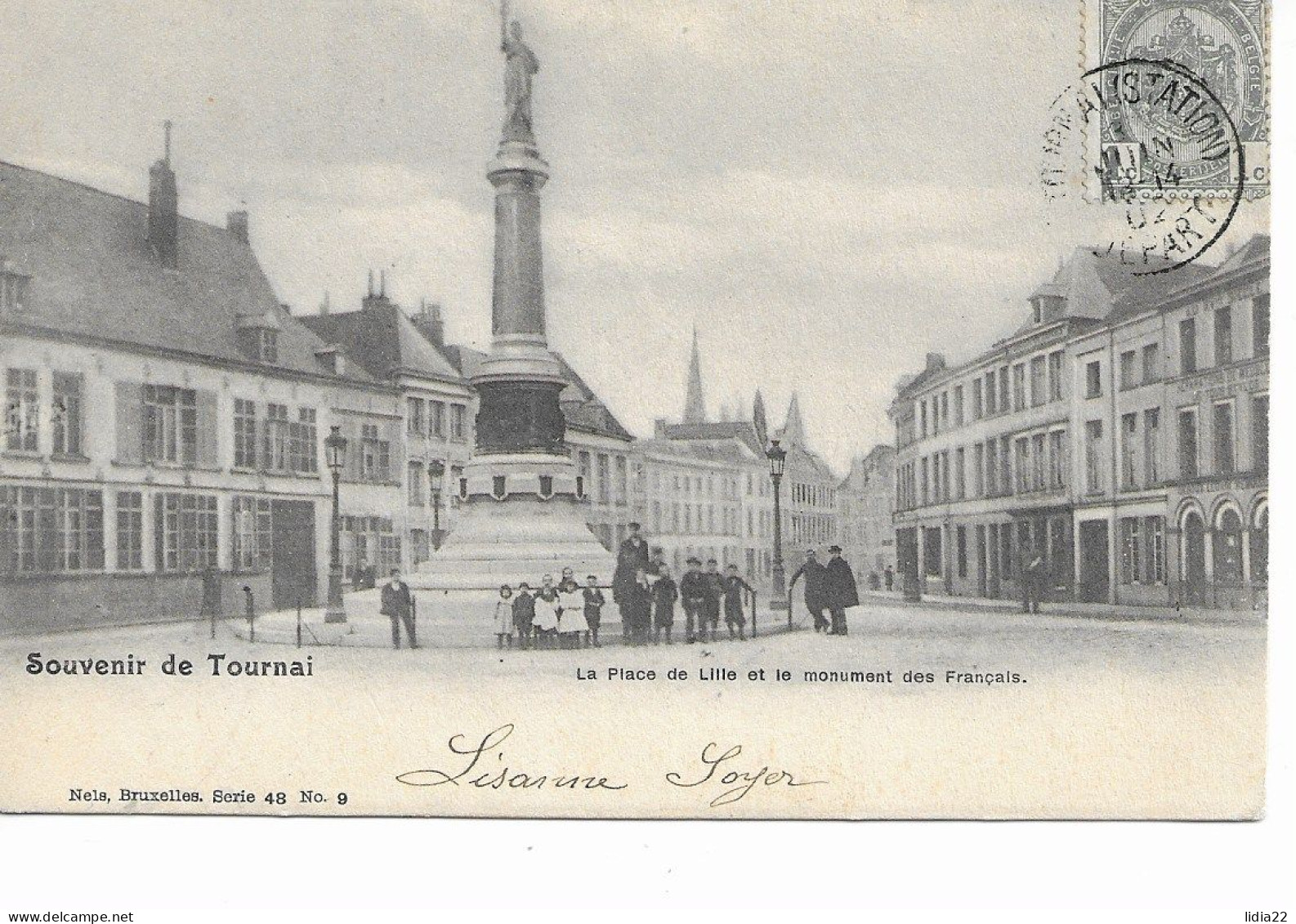 Tournai  La Place De Lille - Tournai