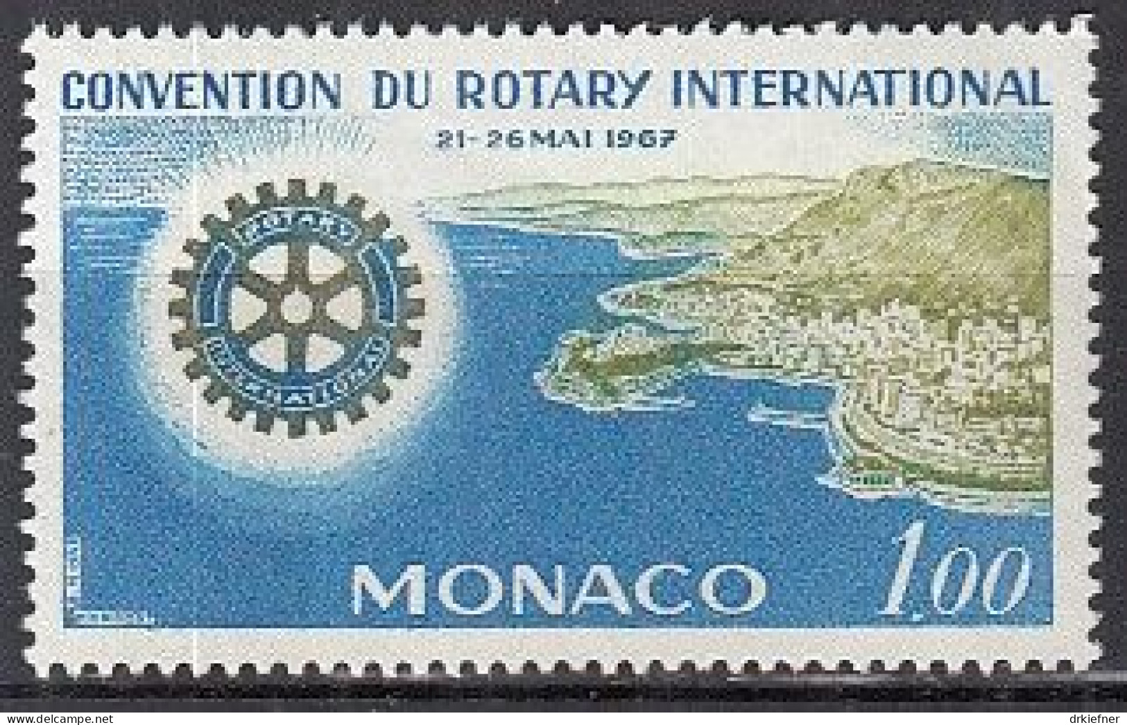 MONACO  866, Postfrisch **, Rotary International, 1967 - Nuovi