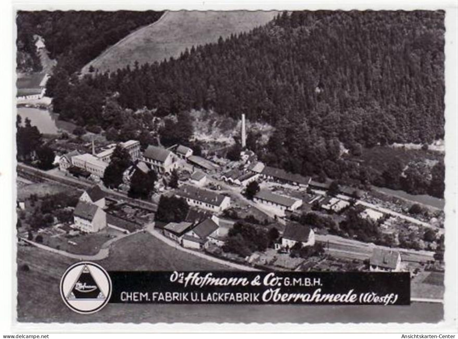 39059007 - Oberrahmede Mit Dr. Hofmann & Co GmbH, Chem. Fabrik Und Lackfabrik Ungelaufen  Gute Erhaltung. - Halver