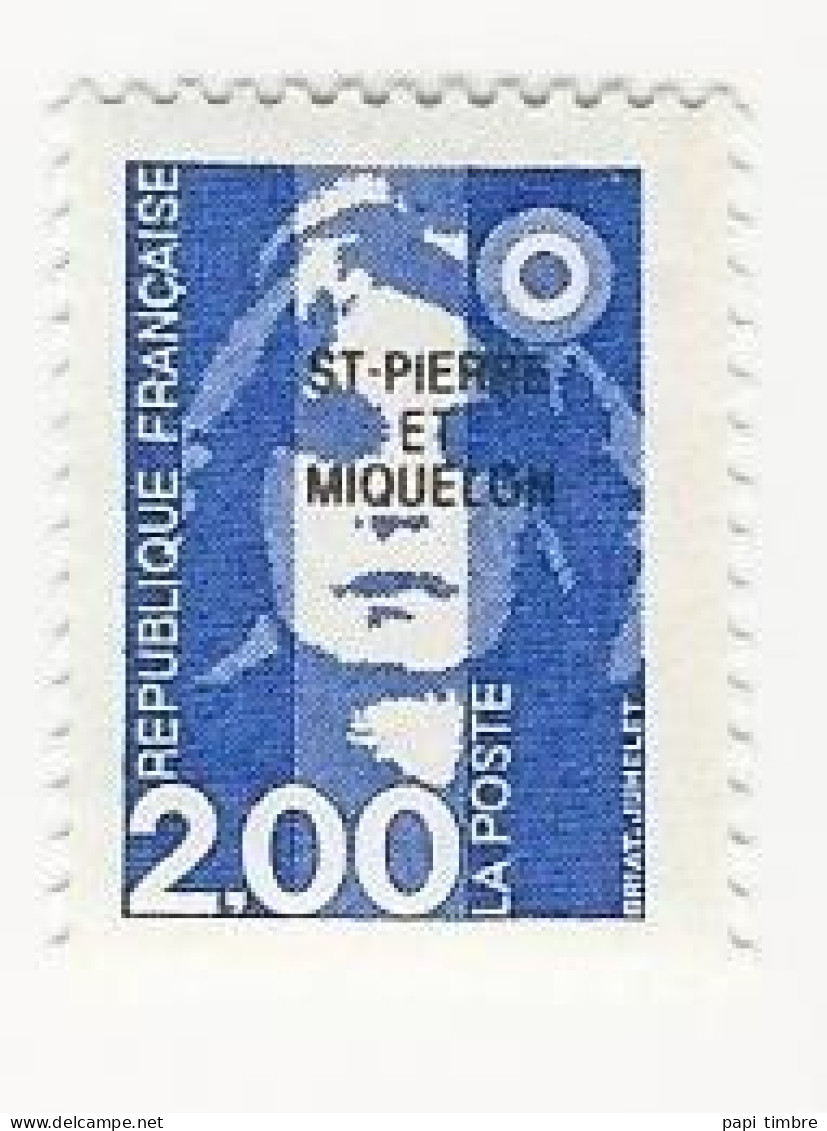 SPM-1994-Marianne Du Bicentenaire - N° 605 ** - Nuovi