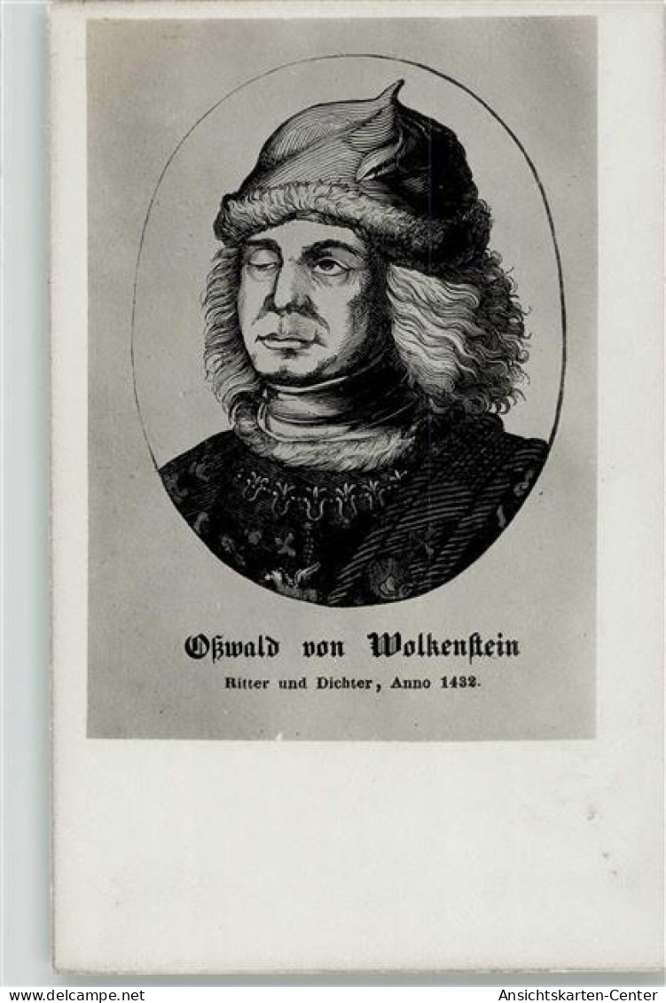 52070407 - Wolkenstein, Oswald Von Ritter Dichter Komponist Anno 1432 - Sänger Und Musikanten
