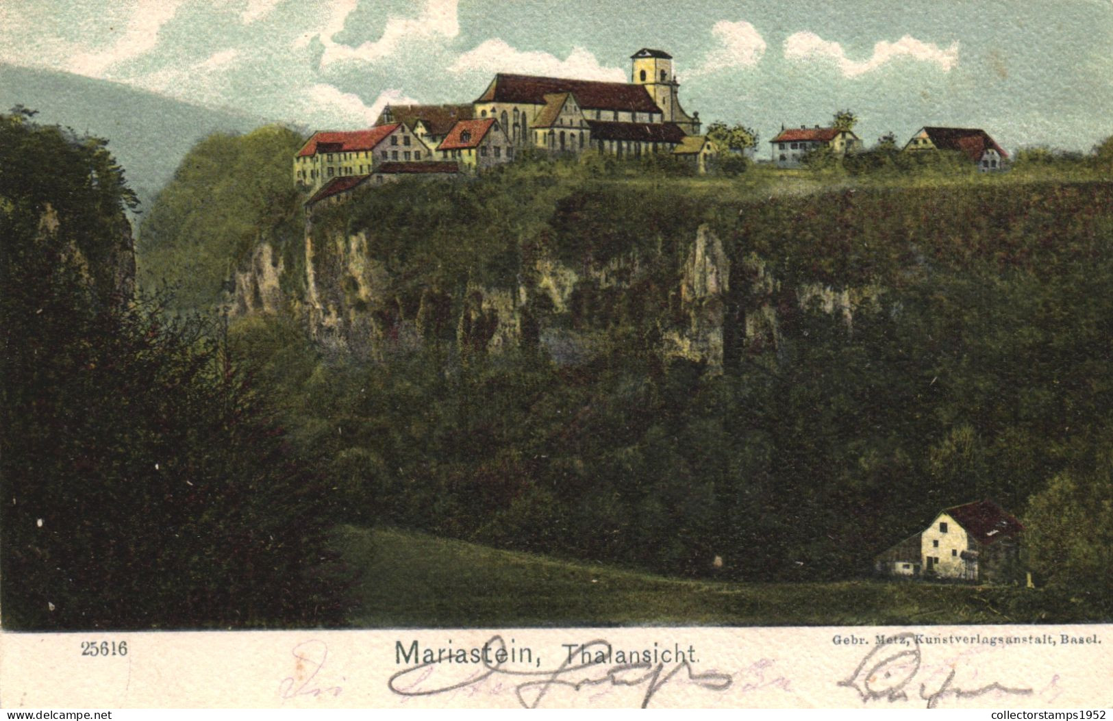 MARIASTEIN, SOLOTHURN, ARCHITECTURE, SWITZERLAND, POSTCARD - Metzerlen-Mariastein