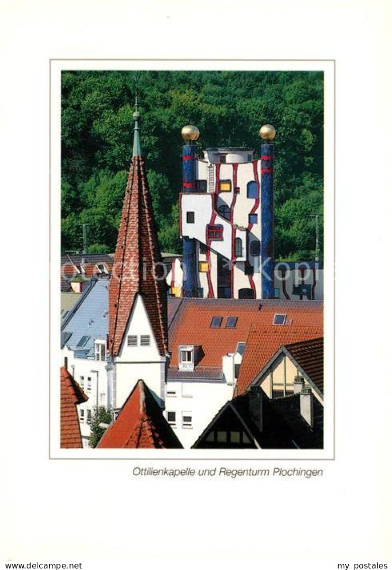 73216769 Plochingen Ottilienkapelle Und Regenturm Plochingen - Otros & Sin Clasificación