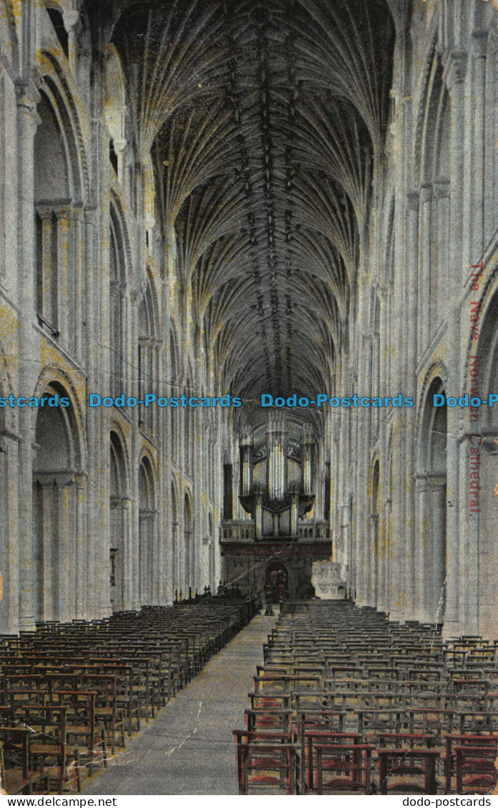 R043341 The Nave. Norwich Cathedral - Welt