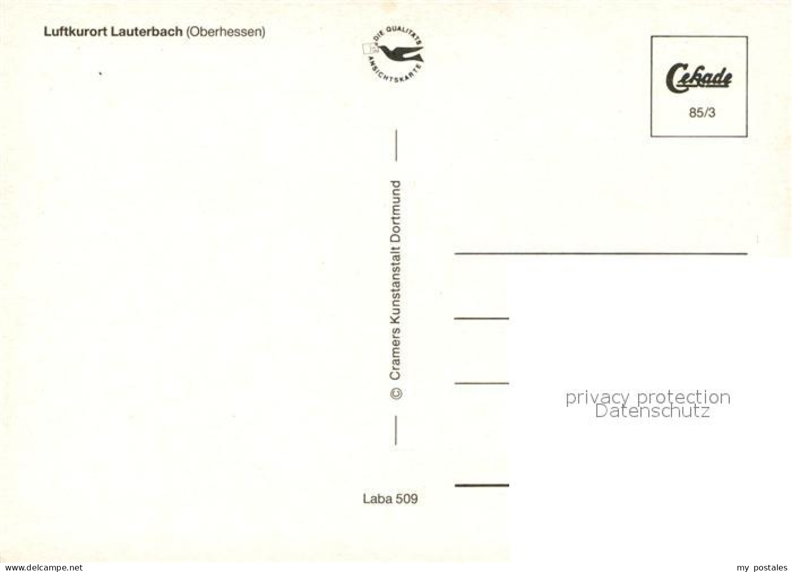 73216748 Lauterbach Hessen Torbogen Lauterbach Hessen - Lauterbach