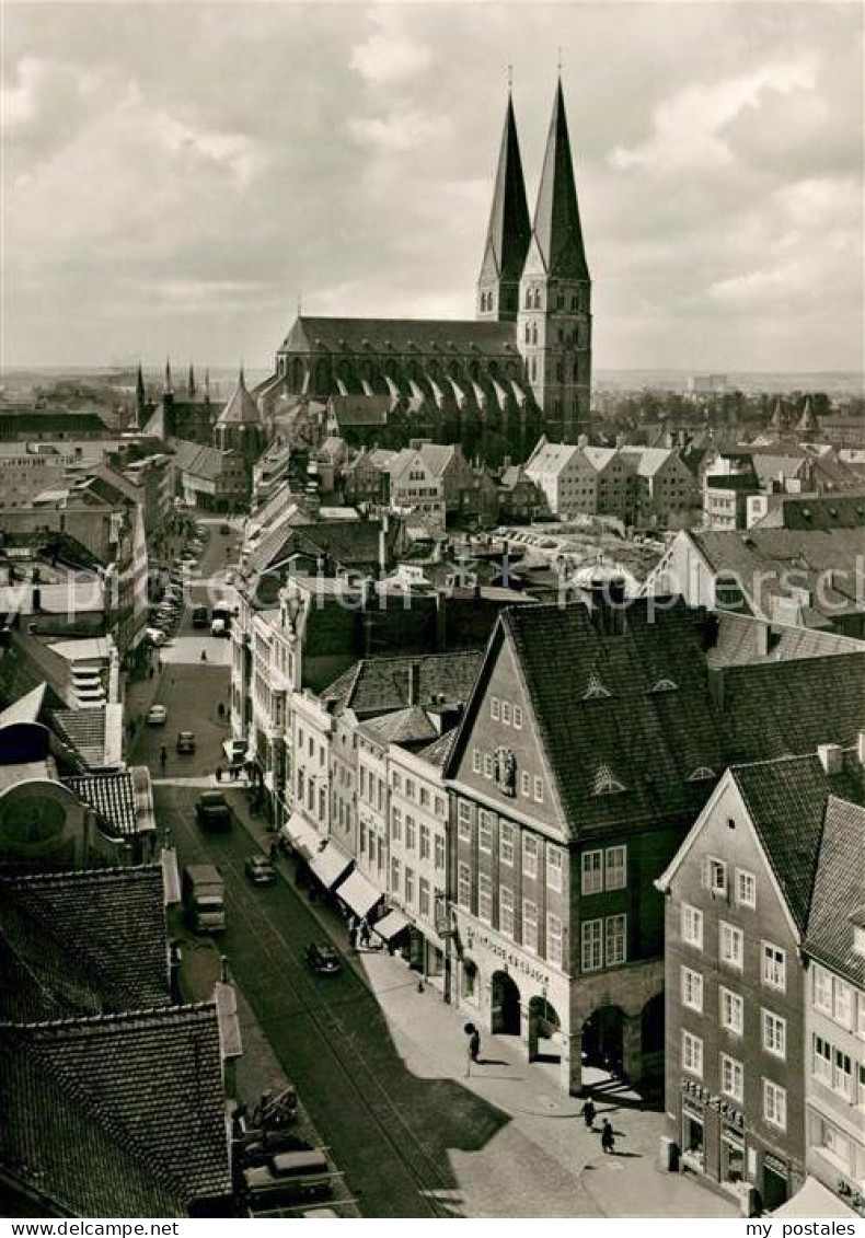 73216717 Luebeck Marienkirche Blick Vom Jacobikirchturm Luebeck - Luebeck