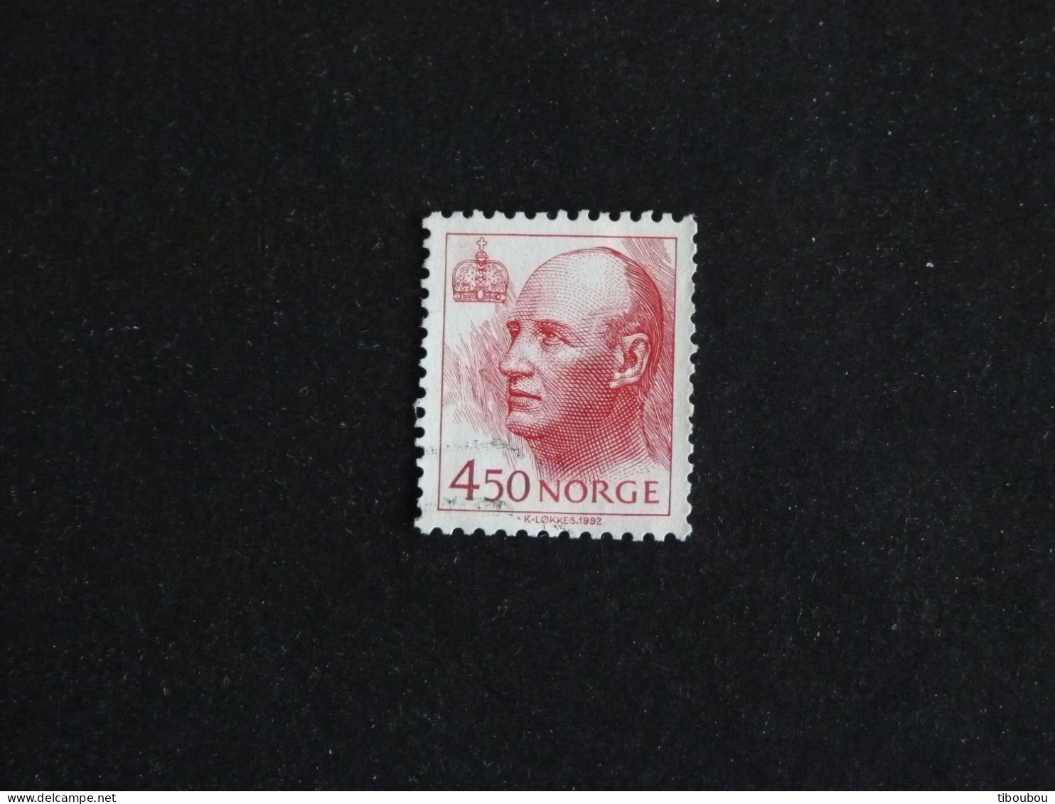 NORVEGE NORWAY NORGE NOREG YT 1154 OBLITERE - ROI HARALD V - Used Stamps