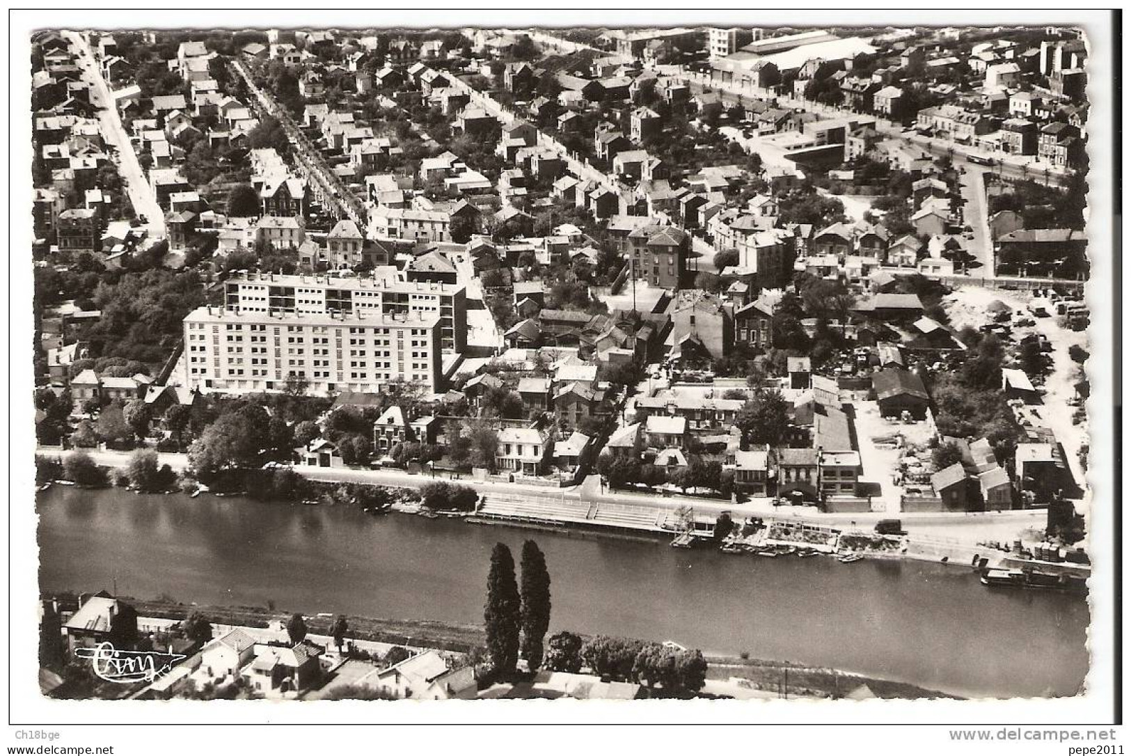 CPA 93 Seine Saint Denis - Vue Sur Neuilly Et Le Perreux - Neuilly Plaisance