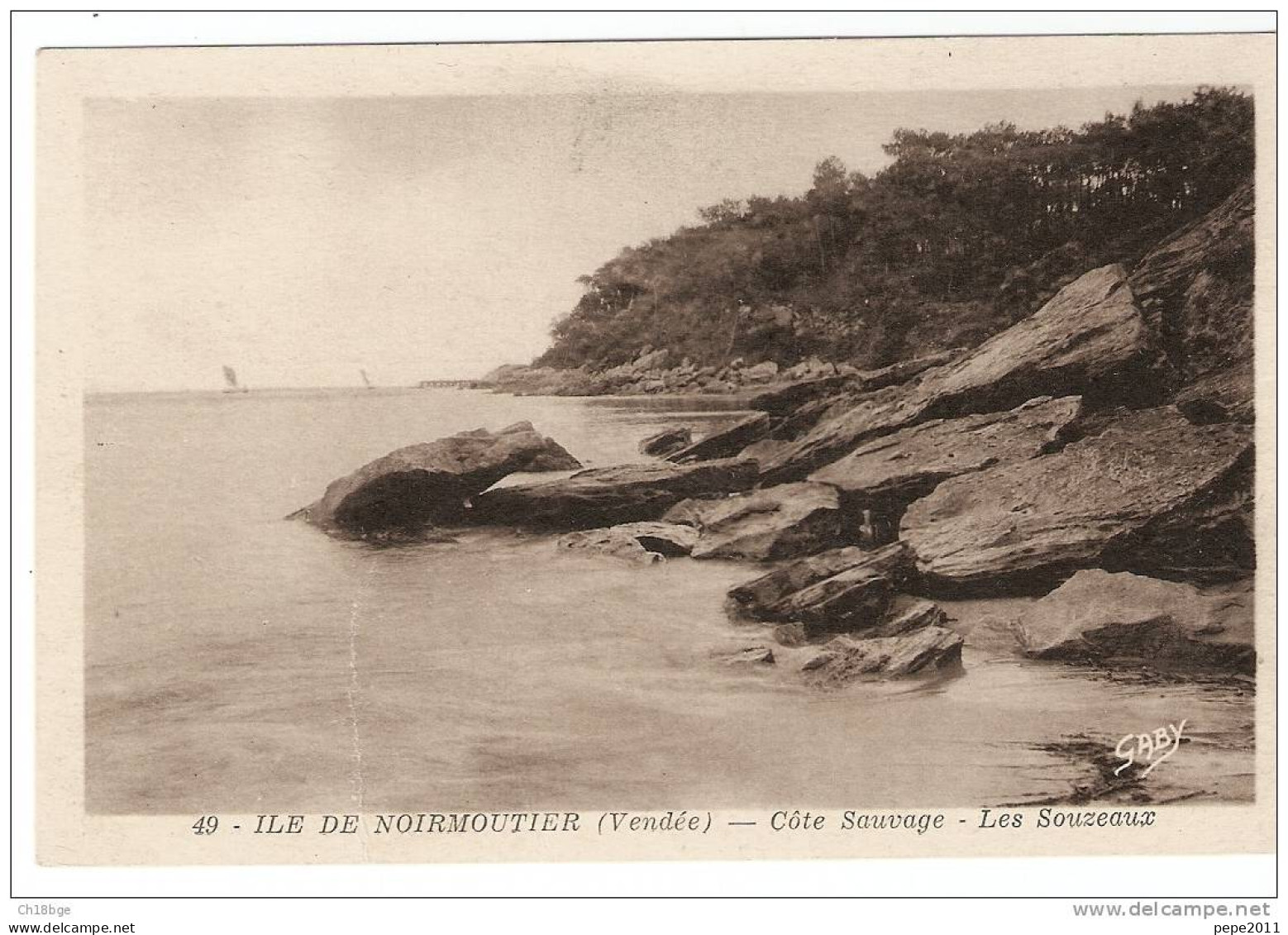 CPA - Vendée- 85- Ile De Noirmoutier - Côte Sauvage - Les Souzeaux - Noirmoutier