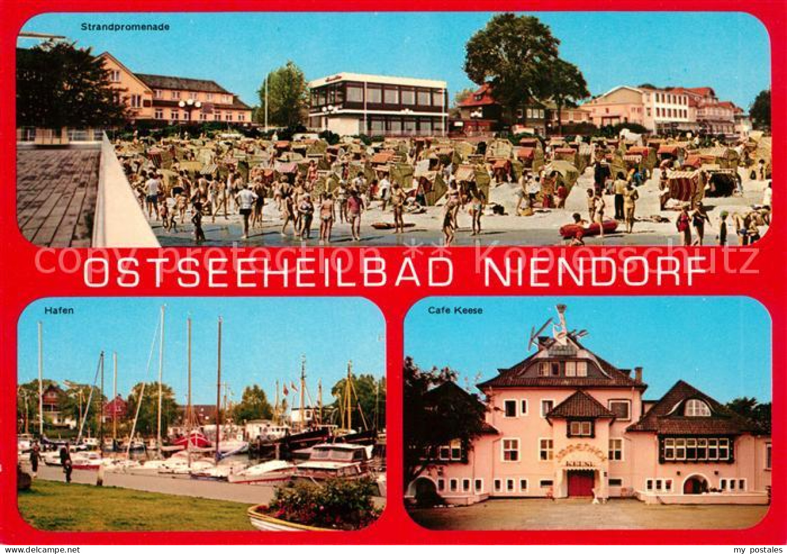 73216706 Niendorf Ostseebad Strandpromenade Hafen Cafe Keese Niendorf Ostseebad - Timmendorfer Strand