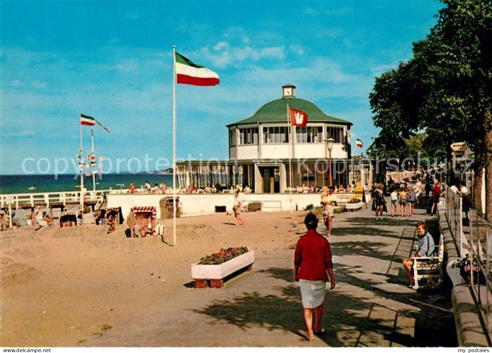 73216702 Niendorf Ostseebad Strandpromenade Meerwassertrinkanlage Niendorf Ostse - Timmendorfer Strand