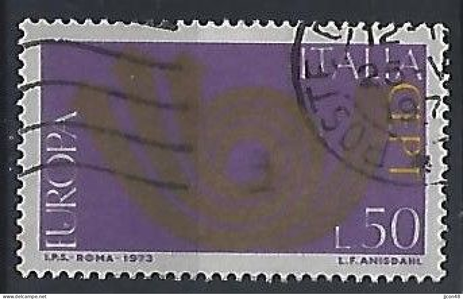 Italy 1973  Europa  (o) Mi.1409 - 1971-80: Usados