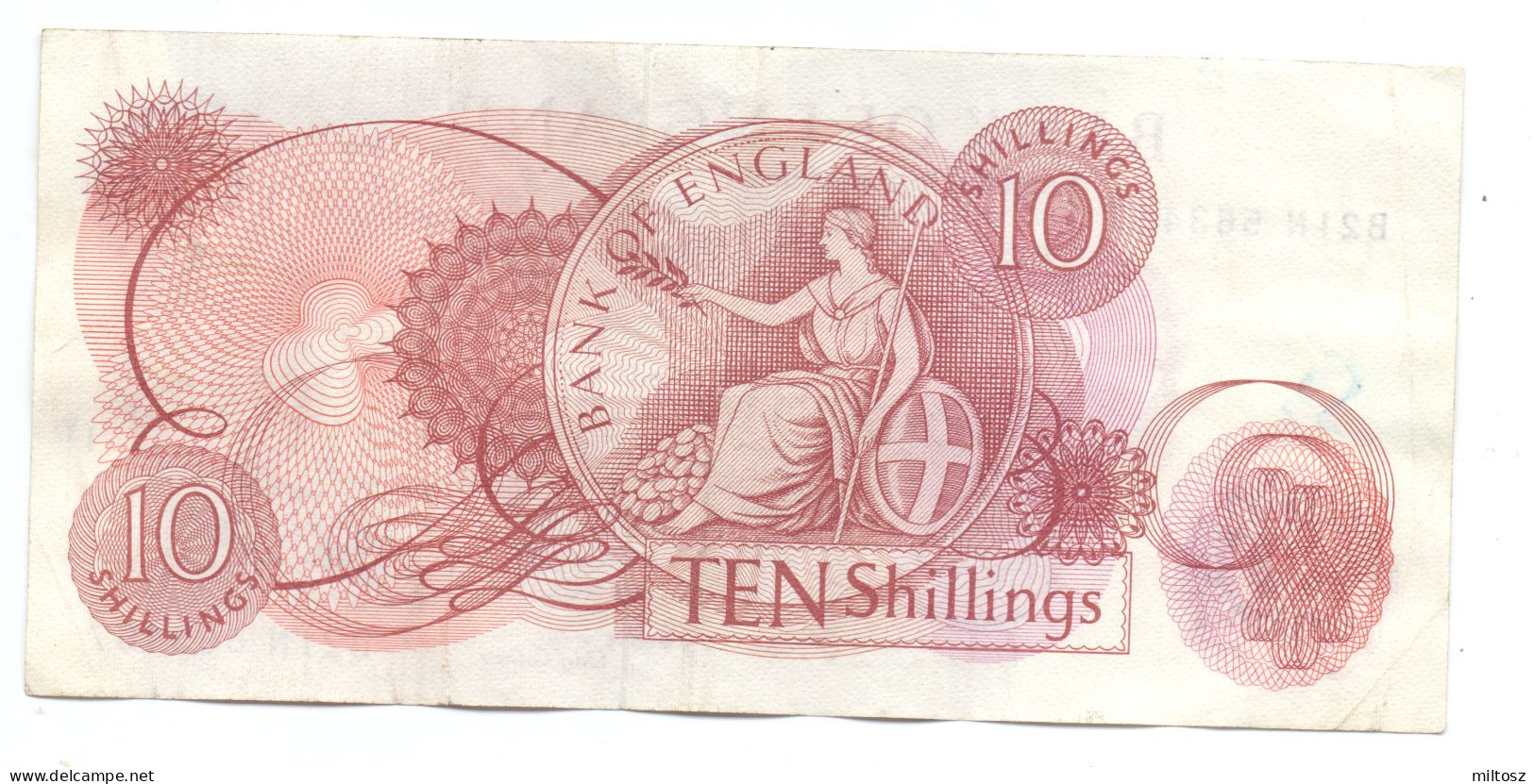 Great Britain 10 Shillings (J.S. Fjorde) - 10 Schilling