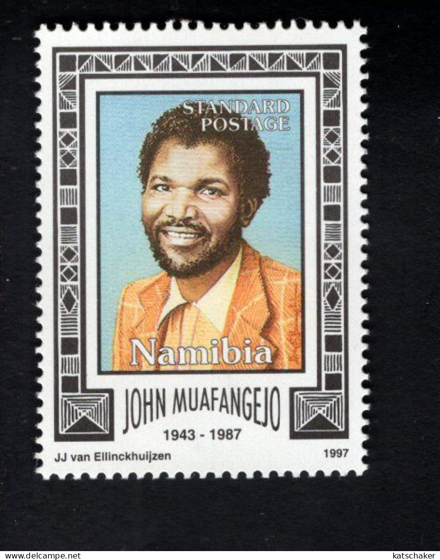 2025391700 1997 SCOTT 876 (XX) POSTFRIS MINT NEVER HINGED - JOHN MUAFANGEJO - ARTIST - Namibië (1990- ...)