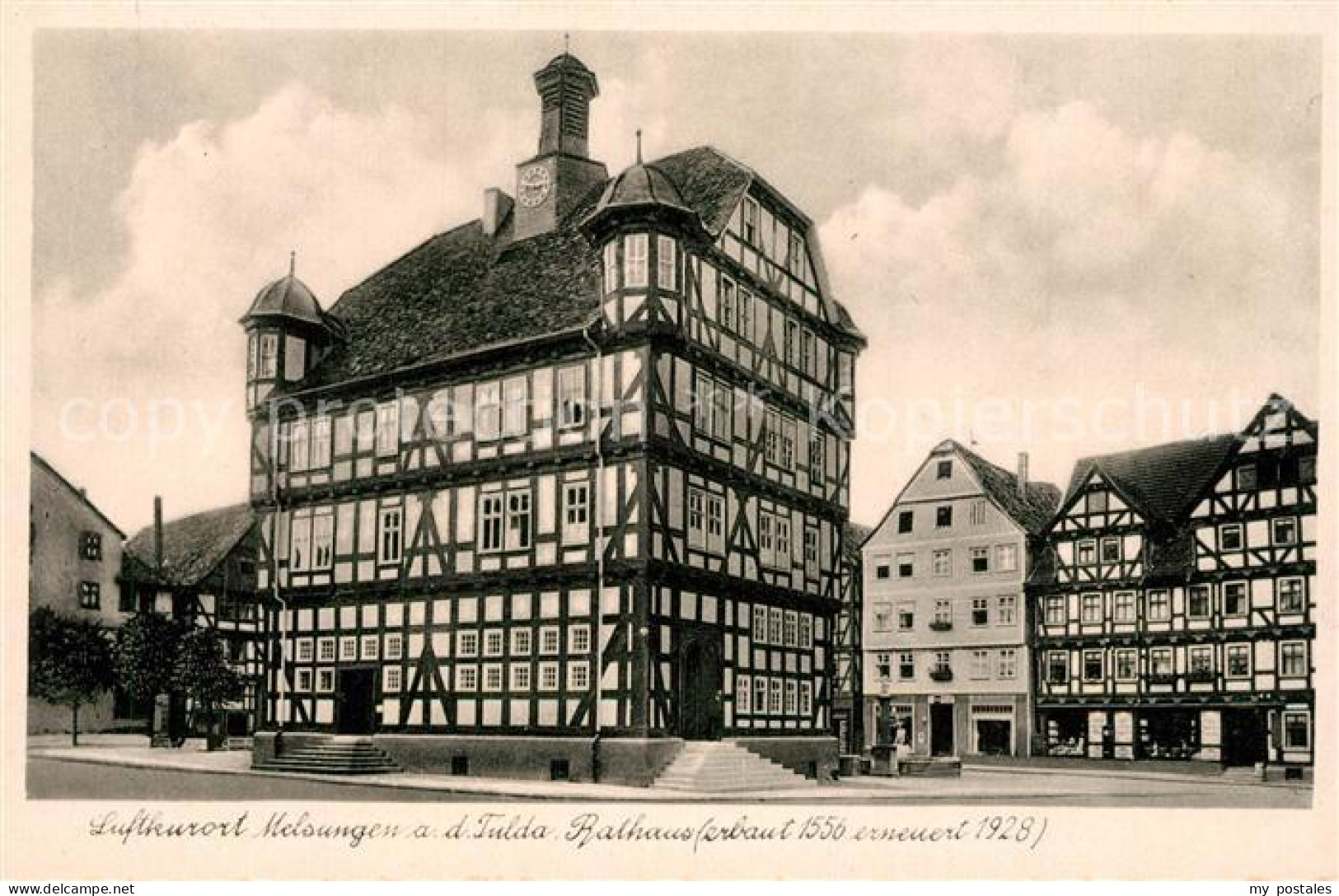 73216630 Melsungen Fulda Rathaus Melsungen Fulda - Melsungen